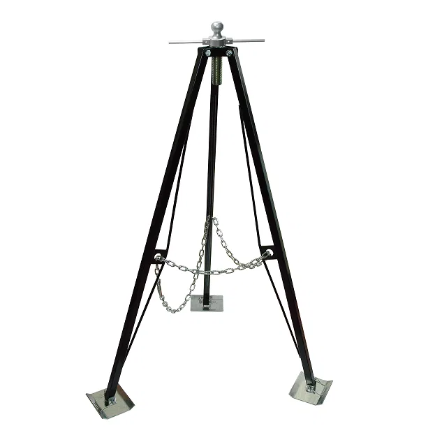 19-950450 – ULTRA FAB Gooseneck Trailer Stabilizer Jack Stand, Use To Stabilize Trailer While Parked Up To 5000 Pound...
